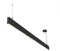 LED Hängeleuchte | Linear Up+Down | Pendelleuchte modular | Pendellampe variabel | Lichtleiste | Lichtbalken | 1200mm, 40W, prismatisch, linear-verbindbar, schwarz, warmweiß (schwarz, 1200mm)