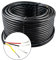URCIANOW Cavo AWG 22 Filo elettrico 4 conduttori 0,3 mm² Filo elettrico 30,5 metri UL2464 Filo elettrico 22 AWG Cavo in PVC intrecciato filo di rame stagnato per linee di alimentazione e controllo