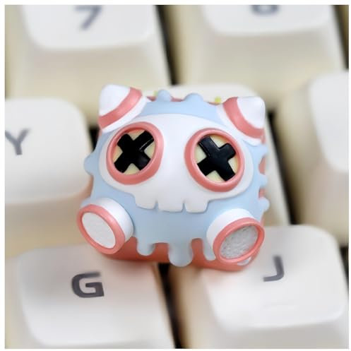 REDQIN Artisan Keycaps - Cute & Cool 'The Cell' Original Design Resin Keycaps for Mechanical Keyboard (CELL-02)