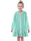 Kleid Kinder Mädchen Kinder Bademantel mit Kapuze Vertuschung Reißverschluss Robe weicher Pyjama Baby Kleinkind Kleid Bademantel Junge Kinder Mädchen Nachtwäsche Homewear Einfarbiges Strandkleid
