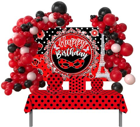 Gebutstag Luftballons Ladygirl Dekoration Ladygirl Partygeschirr Fotografie Foto Geburtstag Party Supplies Set für Kinder Gebutstag Deko