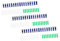 CIMAXIC Piano Label Stickers 17-key Scale Sticker Overlay for Keyboard for Thumb Piano Learning