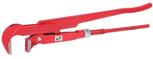 La zappa Schwedischer Rohrzange 45° Chrom-Vanadium-Stahl (400 mm)