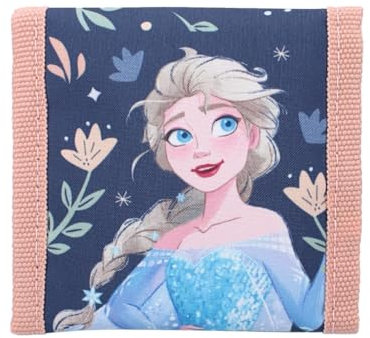 mybagstory - Portefeuille/Porte Monnaie pour enfant fille La Reine Des Neiges - pour Enfant - Ecole - Maternelle - Garderie - Vacances - 10 cm