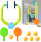Golgner Hängender Tischtennis Trainer Set, Tür Ping Pong Spiel für Türrahmen, Verstellbares Tischtennis Trainer für Türrahmen, Hängendes PingPong Set mit 2 Schläger+6 Bälle, für Kinder Erwachsene