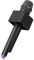 BESPORTBLE Fake Microphone Prop Microphone Flag Standing Microphone Simulate Fake Microphone with Stand Party Role Play Microphone Performance Microphone Prop Swift Black Plastic