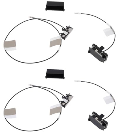 2 Stück WLAN-Antennenkabel mit Abdeckung Ersatzteil 814176-001 814176-002 Kompatibel mit HP EliteDesk 400 600 800 G2 DM