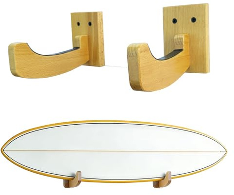 KOSLEOW Supporto da Parete Universale per Tavola da Surf, Snowboard e Skateboard Appenditavola per Longboard e Shortboard, Attrezzatura per la Casa Per Interni ed Esterni