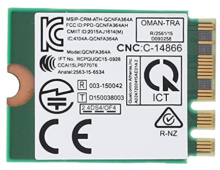 TOPINCN 4.1 2,4G/5G Netzwerkkarte für M.2 2230 Typ, Kompaktes Design für G1. B7, Stabiles Signal für Besseres Surfen