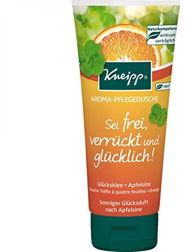 Kneipp Aroma Pflegedusche Sei frei Glücksklee + Apfelsine, 6er Pack (6 x 200 ml)