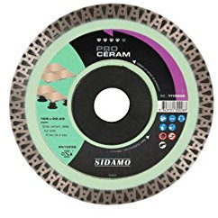 Disque diamant 230 mm PRO CÉRAM - Coupe grès cérame et dalle - Sidamo