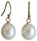 Cultured Freshwater Pearl 14kt Gold Filled Drop Dangle Earrings - Handmade Gift Ideas for Women - Birthday Valentine's Mother's Day Gift - Bridal Wedding Jewellery