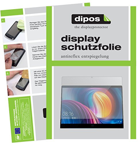 dipos I 2X Schutzfolie matt kompatibel mit Xiaomi Mi Notebook Pro Folie Displayschutzfolie