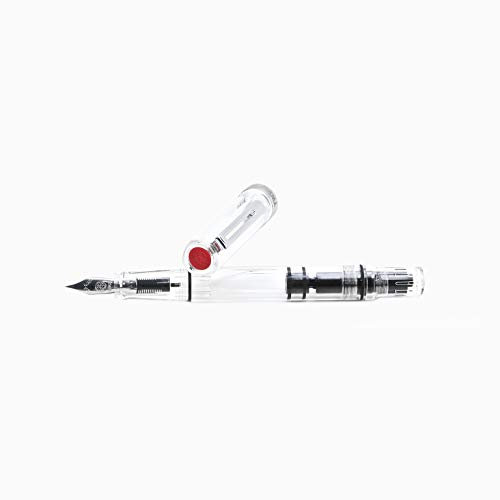 Twsbi Eco-T 1.1 mm Stub Fountain Pen, Clear