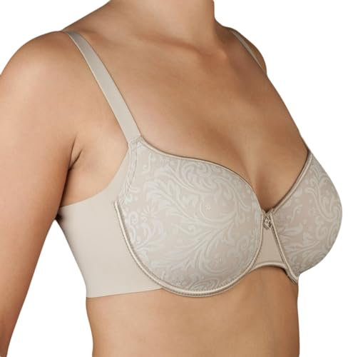 Selene MORELLA Sujetador con Aros, Opaco, Beige (Tierra Tierra), 90 (Tamaño del Fabricante:C.90) para Mujer