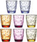 8 Stück 300 ml unzerbrechliche Trinkgläser aus Kunststoff, spülmaschinenfest, BPA-frei, Saft-Gläser, Highball-Wassergläser (4 Farben)