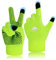 FINGER TEN Handschuhe Kinder Winter Jungen Mädchen 1 Paar Grün Strickhandschuhe Alter 5-11 Unisex Touchscreen Gloves Laufen Warm RadfahrenHandschuhe Sport Fahrrad Fußball Täglich