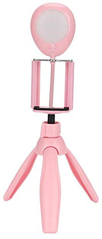 Estink Mobile Foldable Live Tripod, Adjusted Hose Fill Light Lamp, with Anti-slip Mats Phone Holder, For Mobile Phones Under 6 inches, For Streaming Beauty Selfie