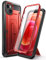 SUPCASE iPhone 13 Mini (2021) 5.4 Inch Case with Built in Screen Protector Kickstand Belt Clip [Unicorn Beetle Pro] Heavy Duty Full Body Shockproof Protection (Red)