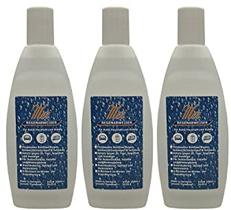 TS24direkt Mer Regenabweiser 3 x 250ml - Scheibenversiegelung