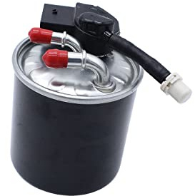 TAKPART Filtro carburante diesel WK820/17 per W204 S204 C204 W212 A207 C207 X204 A6510901652 6510901552