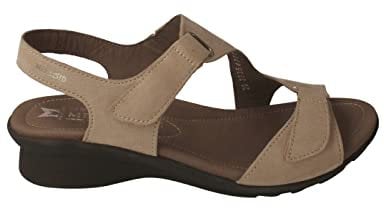 CONFORTABLE Y ELEGANTE SANDALE FEMME MEPHISTO PARIS NUBUCK GRIS