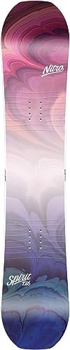 Nitro Snowboards Mädchen Spirit Kids BRD ´23, Allmountainboard, Twin, Flat-Out Rocker, Softride