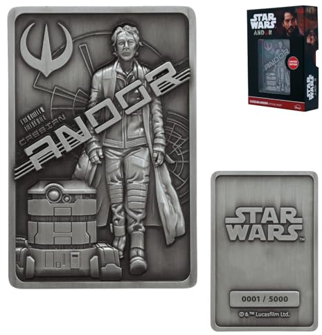 Star Wars Andor Collectible Metal Ingot – Limited Edition Official Licensed Fan Memorabilia – Premium Sci-Fi Display Collectible Gift