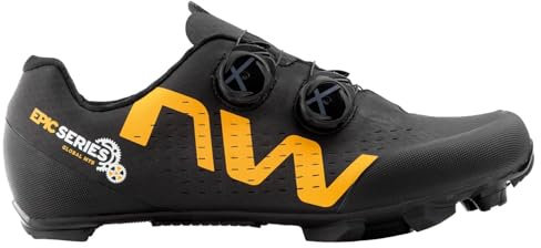 Northwave Rebel 3 Epic Series MTB Fahrrad Schuhe schwarz/gelb 2024: Größe: 36