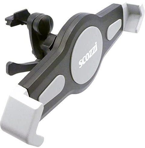 scozzi Support pour Tablette de Voiture, pour Grille d'aération de 7 à 12 Compatible avec Apple iPad,Lenovo,Samsung Galaxy Tab S9 S8 S7 S6 A7 A E P12 P11 Yoga 13 11 M10 M8 FE Lite Air Mini Plus
