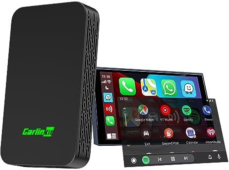 CarlinKit 5.0 2air carplay Android Auto Wireless Adapter,Convert Wired carplay to Wireless, Wired AA to Wireless,für Autos mit CarPlay und Android Auto-Funktion(2017 bis 2024)