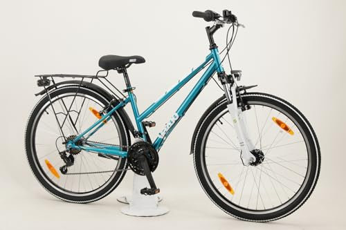 Yazoo Devil 2.6 26 Mädchen/Jugend ATB Bike 21-Gang Shimano Kette Nabendynamo StVZO 26 Zoll 21 Gang Kettenschaltung blau