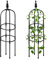 Rankgitter für Kletterrosen, Metall, Blumenstütze für Klettern, Terrasse, Rasen, Veranda, Balkon, Rankgitter für Clematis, Jasmin, Erbsen, Outdoor-Pflanzen Foccar