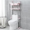 UZSPAC Scaffale Bagno Lavatrice Scaffale Bagno Pavimentazione Scaffale WC Lavatoio No Punch Lavabo Scaffale Di Stoccaggio (Color : B)