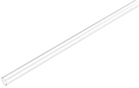 DMiotech 1 Packung 10mm(25/64) x11mm(7/16) x1Ft Klarer Starrer Schlauch Plastik Rohr Rohr für Aquarium Wasser Rohre Wasser Kühlsysteme Systeme Sanitäranlagen