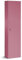 Jan Nowak Aktenschrank Büroschrank Metallschrank Aufbewahrungsschrank 4 Fachböden Flügeltür Pulverbeschichtung Metall 185 cm x 45 cm x 40 cm (Rosa)