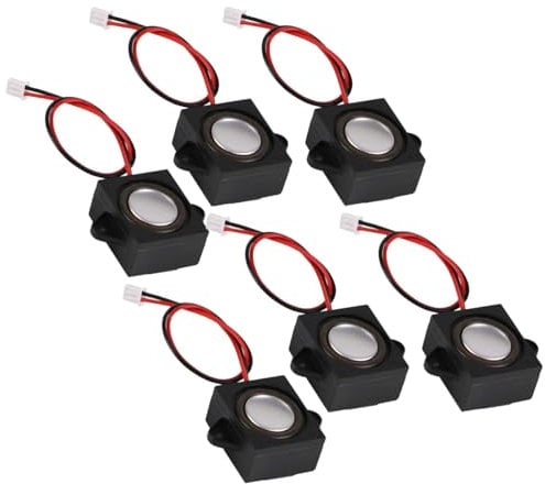 HiCOZZIE 6 Pezzi 2831/3128 Altoparlante 4 Ohm 3 Watt 4R 3 W Gamma Completa Altoparlante di Suono Cavità Sostituzione Altoparlante Alta Fedeltà