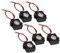 HiCOZZIE 6 Stück 2831/3128 Lautsprecher, 4 Ohm, 3 W, 4R, 3 W, Komplettsortiment, Hohlraum-Lautsprecher, Ersatz für Hi-Fidelity-Lautsprecher, 500445431