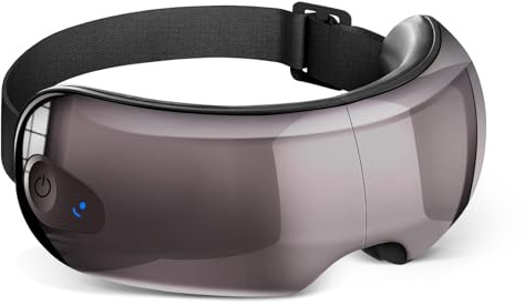 NOWWISH Augenmassagegerät mit Wärme, Muttertagsgeschenke, Beheizte Augenmasken für trockene Augen, Migräne, Kompression, Bluetooth-Musik, Geburtstagsgeschenke für Frauen Mama Männer