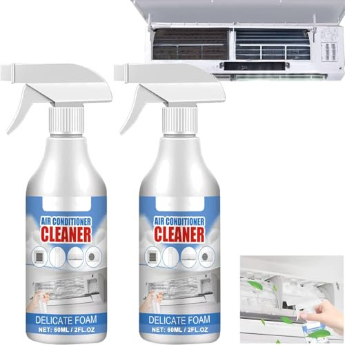 Air Conditioner Cleaner Foam, Multi-purpose Household Air Conditioner Coil Cleaner, 2024 New Airs Conditioner Foaming Cleaners (2PCS)