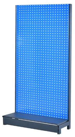 Werkzeug-Stecktafel, Schuppen- und Garagenwandaufbewahrung, Werkzeugtafel, sicherer Werkzeug-Organizer, stehend for Handhammer, Schraubendreher, Schraubenschlüssel, Bits, Werkzeugtafel, stehend(Blue,3