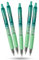 Pilot G2-07 Gelschreiber, 0,7 mm, Grün und Blau, 5 Stück, für glattes Schreiben, ergonomischer Griff, einziehbar, leicht, tragbar für Schule, Büro, kreative Arbeit