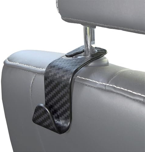 Generisch Autositz-Aufhängerhaken - Verdeckte Auto-Kopfstützen-Rücksitzhalterung - Rotate Travel Tragbares Auto-Roadtrip-Essentials für Kinder und Erwachsene