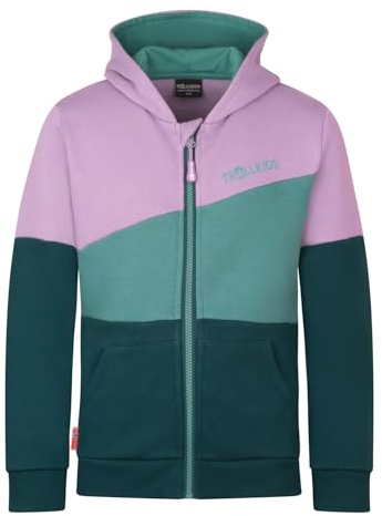 Trollkids Kids Alesund Sweater | Universelle und bequeme Sweatjacke, Umweltfreundliches Material, Dynamisches Design