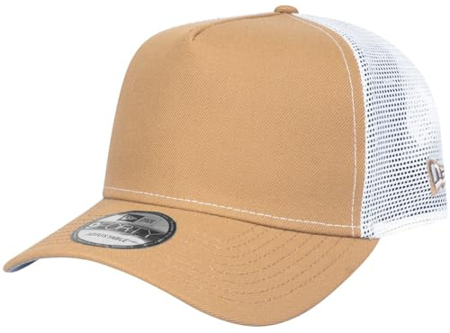 New Era A-Frame Mesh Trucker Cap - Essential Wheat
