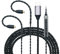 Yunseity Type C to MMCX Headphone Cable, IEM MMCX Cable with Mic for Shure SE215/SE315/SE425/SE535/SE846, IE300/IE600/IE9000, W10/W20/W30, Lossless Sound, 1.2M