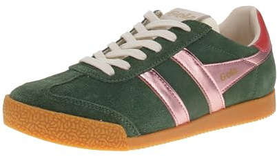 Gola Elan Glitz – Baskets pour femme – Vert persistant rose/corail, vert, 42 EU