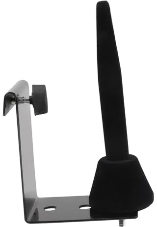AKOOSY Robuster Flöten wandhalter aus Eisen und Kunststoff Mehrzweck Saxophon Klarinettenhalter Platzsparender Wandmontage hänger Installieren Geschenk für Musiker