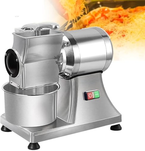 Electric Cheese Grater - 0.75HP 550W Multi Grater and Vegetable Chopper for Cheese, Cucumber, Carrot - Automatic Food Processor and Salad Maker