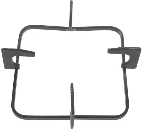 Gas Burner Rack Cast Iron Stove Holder Black Kitchen | Square Support Bracket, Anti-slip Structure, Oil Resistant Build, Comfortable Operation for Kitchen Use
